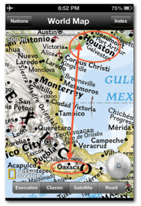 Flight from Houston to Oaxaca