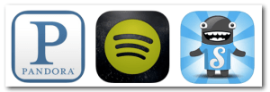 Music streaming apps