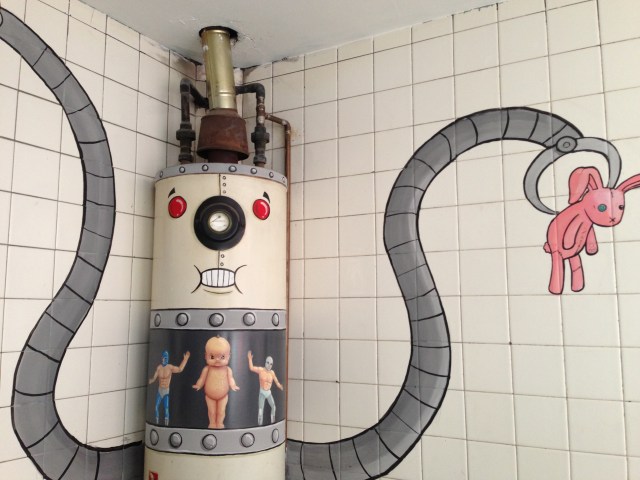 water heater art