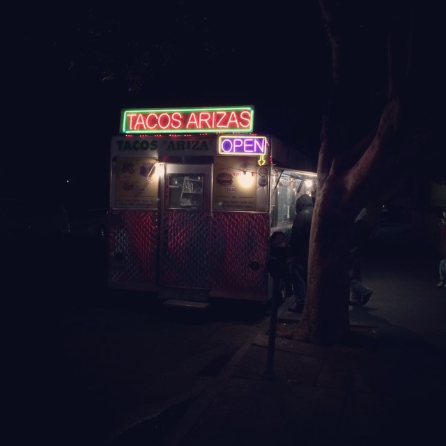 Taco trucks.