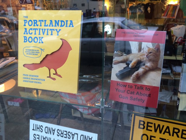 Portlandia window display