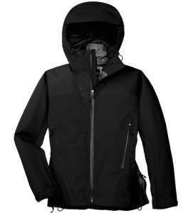 Water repellent jacket.