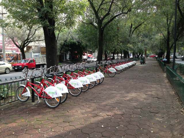 bike sharing station