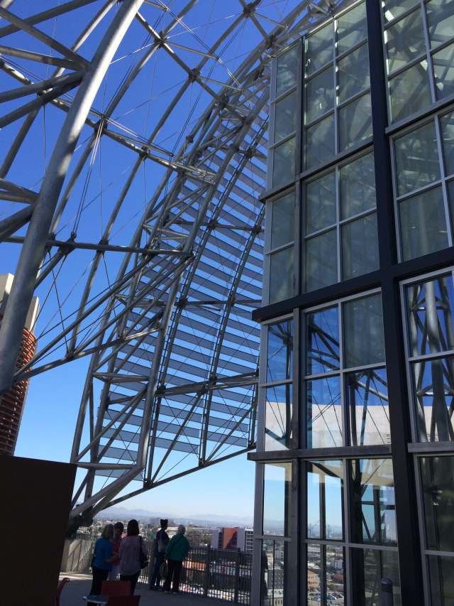 roof of the San Diego Public Library