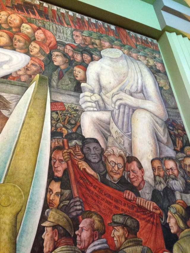 Diego Rivera's murals are really great up close.