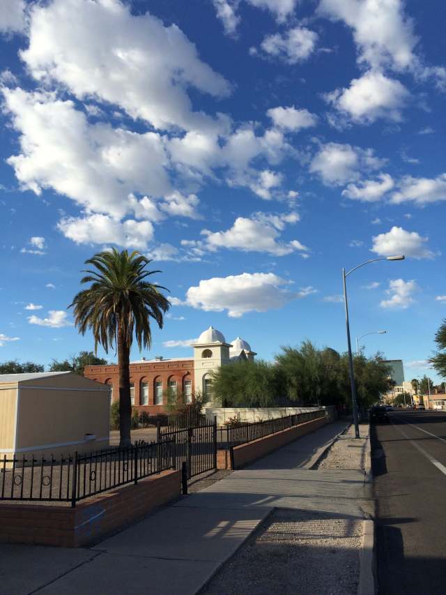 Tucson sky and clouds