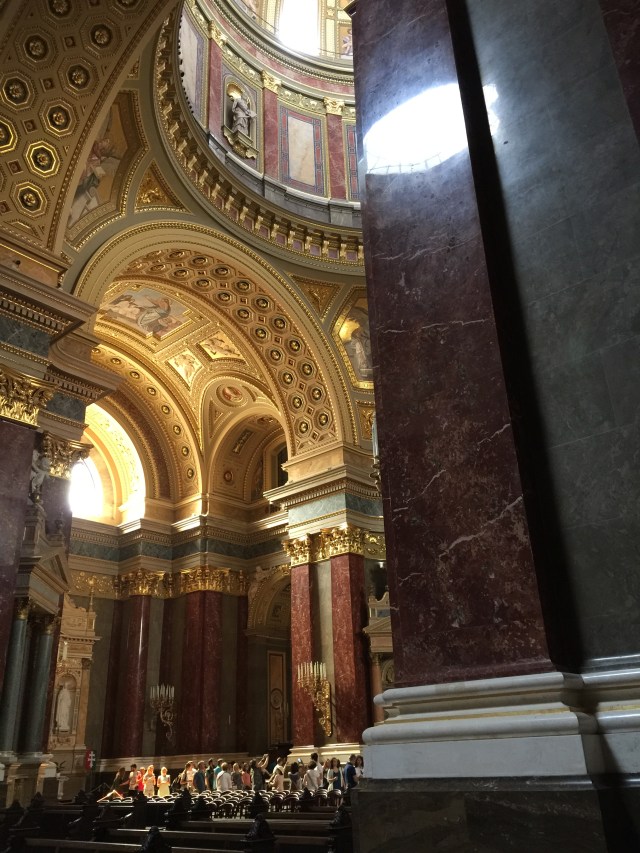 Inside St. Stephen's Basilica