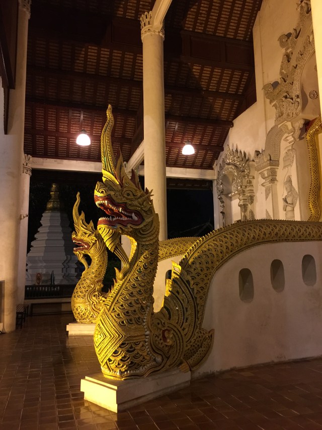Dragons guarding the temple